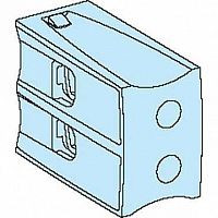 Дополнительный блок для 35 мм² 3 полоса | код. 4155 | Schneider Electric